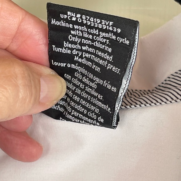 Lane Bryant flowy black tunic/mini size 18/20 - Picture 7 of 7